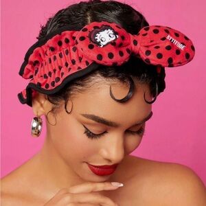 Betty Boop polka dot headband
